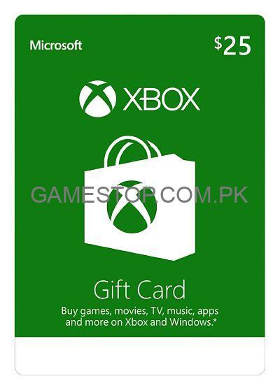 Xbox $25 Gift Card (Digital Code) 