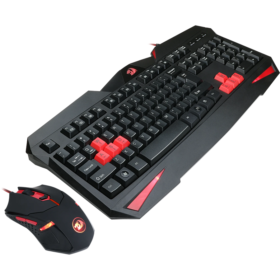 Redragon S101-2 Vajra Gaming Keyboard and Centrophorus Mouse M601 Combo