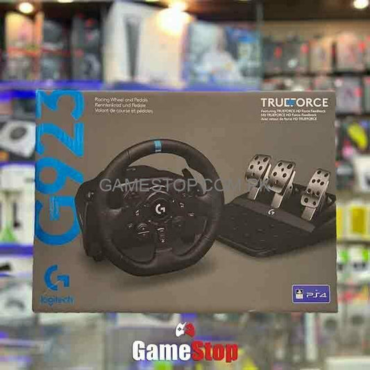 Logitech G923 Racing Wheel and Pedals for PS5, PS4 and PC - GameStop Pakistan