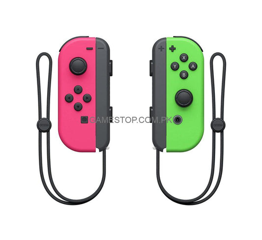 Nintendo Switch Joycon Neon-Pink Neon-Green (L-R) - GameStop Pakistan