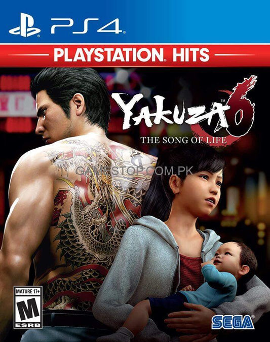 Yakuza 6 The Song of Life PS4 - GameStop Pakistan