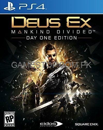 Deus Ex Mankind Divided PS4 - GameStop Pakistan