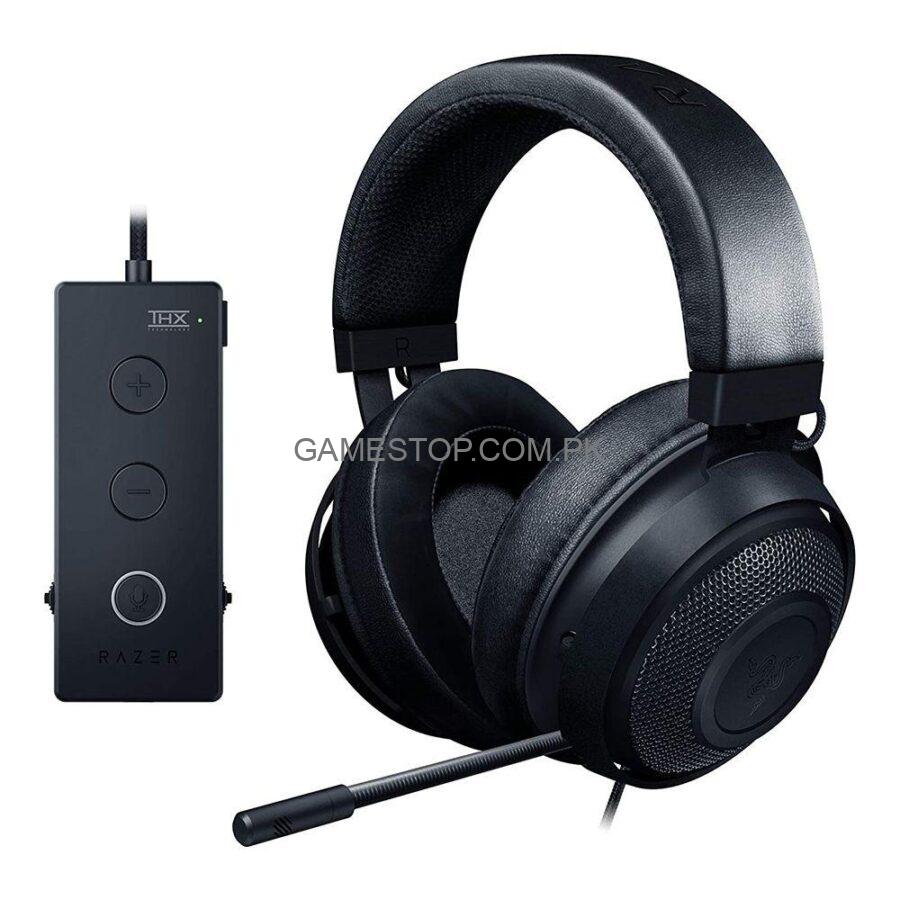 Razer Kraken Tournament Edition Wired Gaming Headset with USB Audio Controller [Black] - GameStop Pakistan