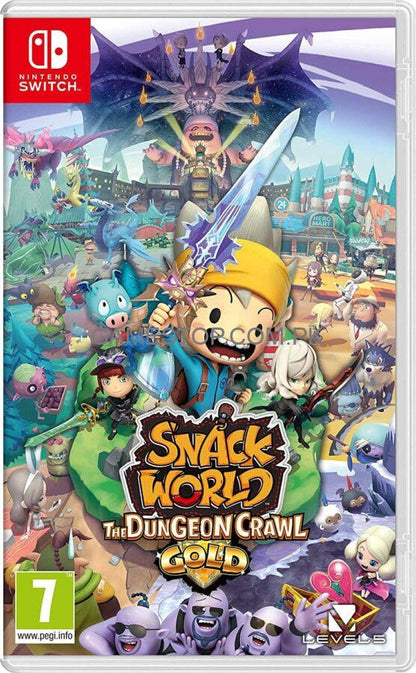 Snack World The Dungeon Crawl Gold Nintendo Switch - GameStop Pakistan