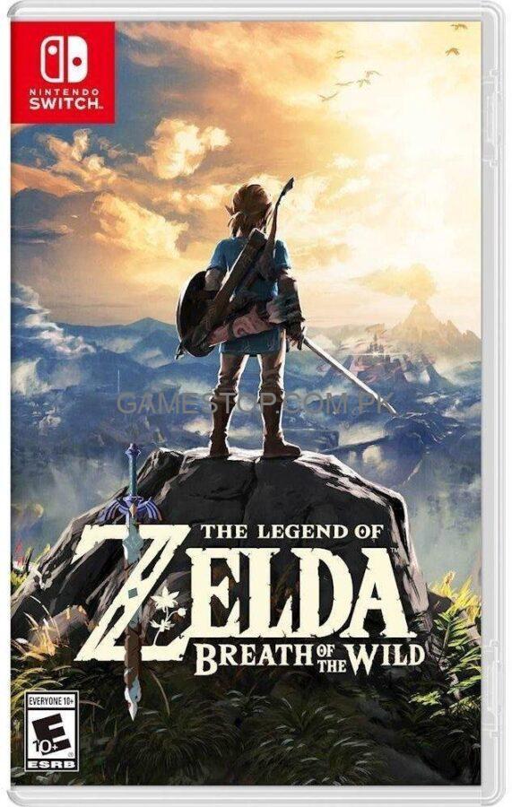 The Legend of Zelda Breath of the Wild Nintendo Switch - GameStop Pakistan