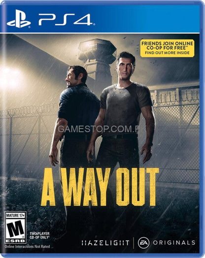 A Way Out PlayStation 4 Standard Edition - GameStop Pakistan