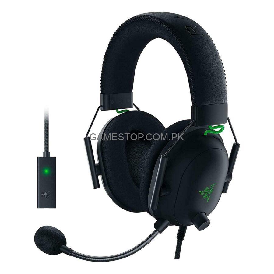 Razer BlackShark V2 Gaming Headset: THX 7.1 Spatial Surround Sound - GameStop Pakistan