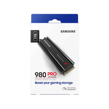 980 PRO Heatsink PCIe 4.0 NVMe SSD 1TB - GameStop Pakistan