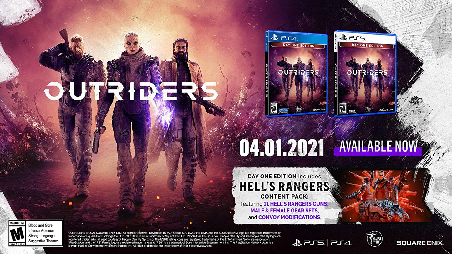 Outriders Day One Edition PS5 - GameStop Pakistan