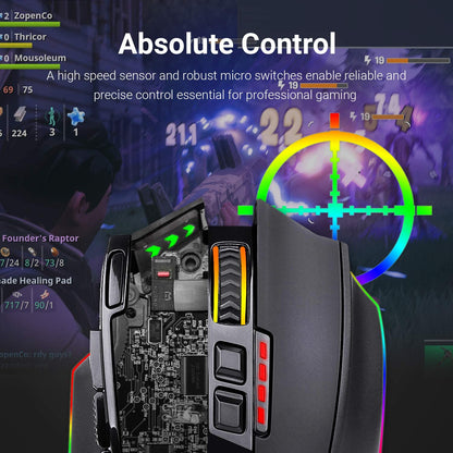 Redragon M801 Gaming Mouse RGB