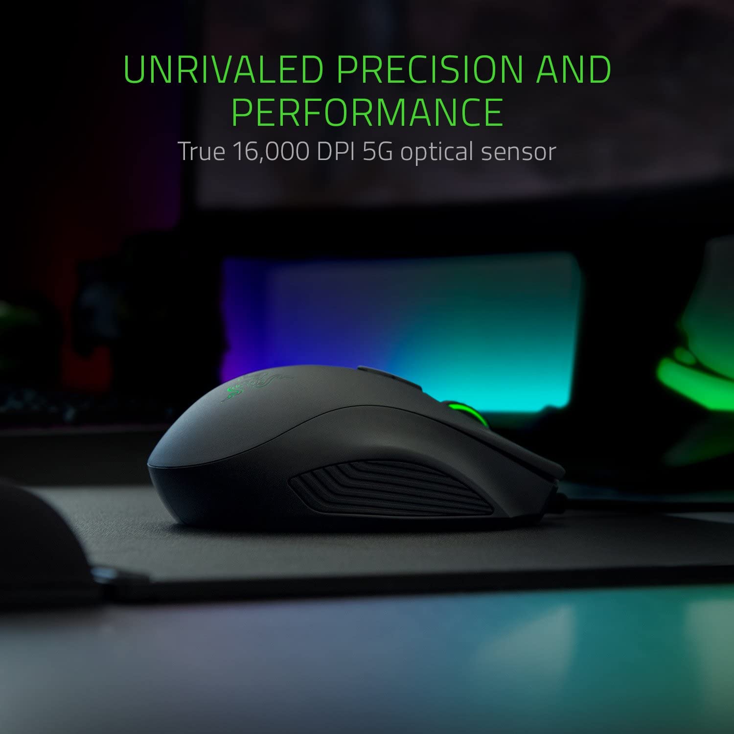 Razer Naga Trinity Gaming Mouse - Chroma RGB - Interchangeable Side Plate - Mechanical Switches - GameStop Pakistan