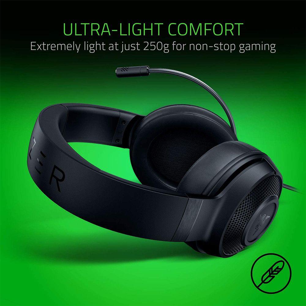 Razer Kraken X Multi-Platform Wired Gaming Headset [Black] - GameStop Pakistan