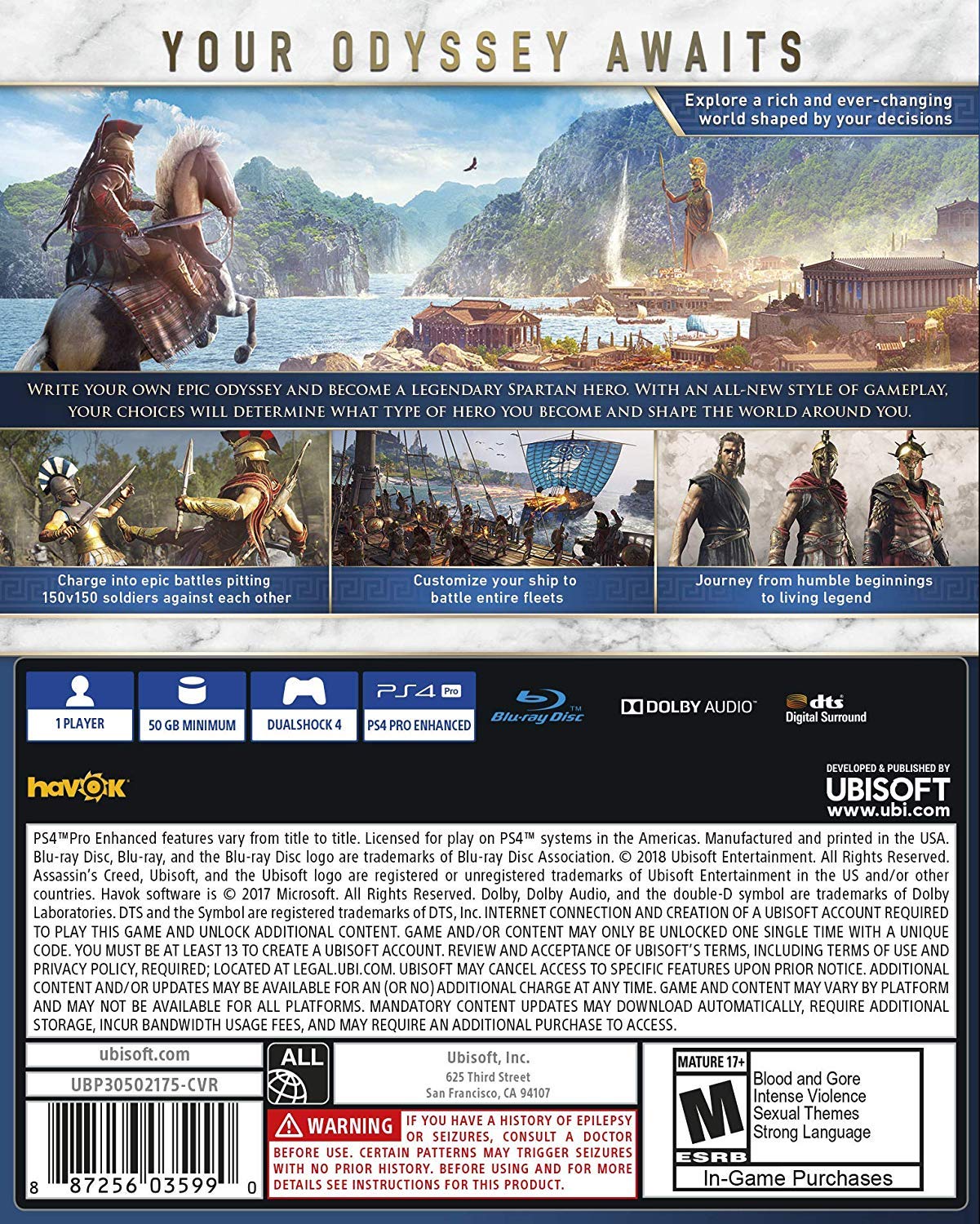 Assassins Creed Odyssey PS4 Standard Edition - GameStop Pakistan