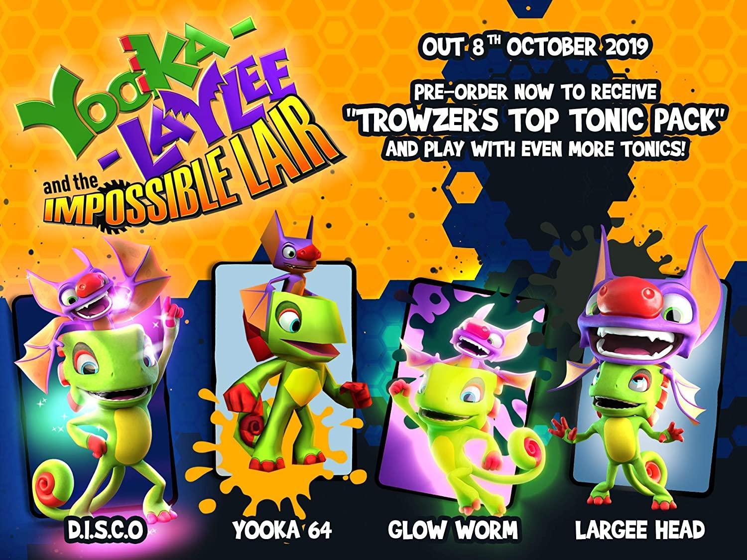 Yooka-Laylee The Impossible Lair Nintendo Switch - GameStop Pakistan