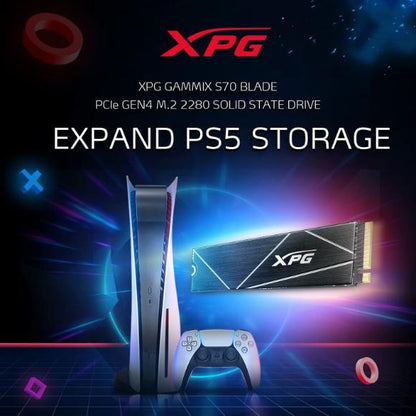 XPG GAMMIX 1TB S70 Blade M.2 SSD - GameStop Pakistan