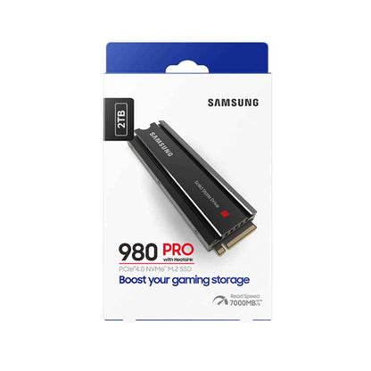 980 PRO Heatsink PCIe 4.0 NVMe™ SSD 2TB - GameStop Pakistan