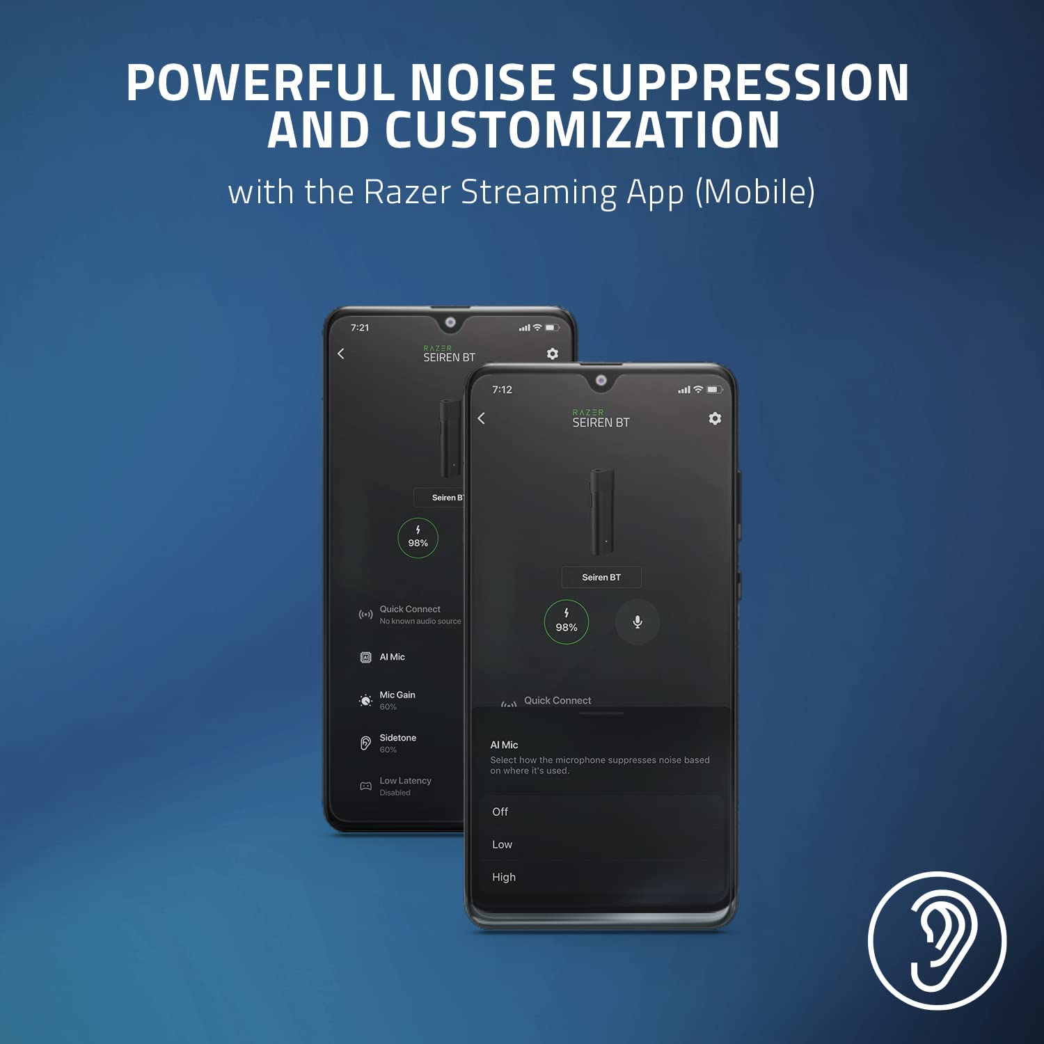 Razer Seiren BT: Bluetooth Microphone for Mobile Streaming - GameStop Pakistan