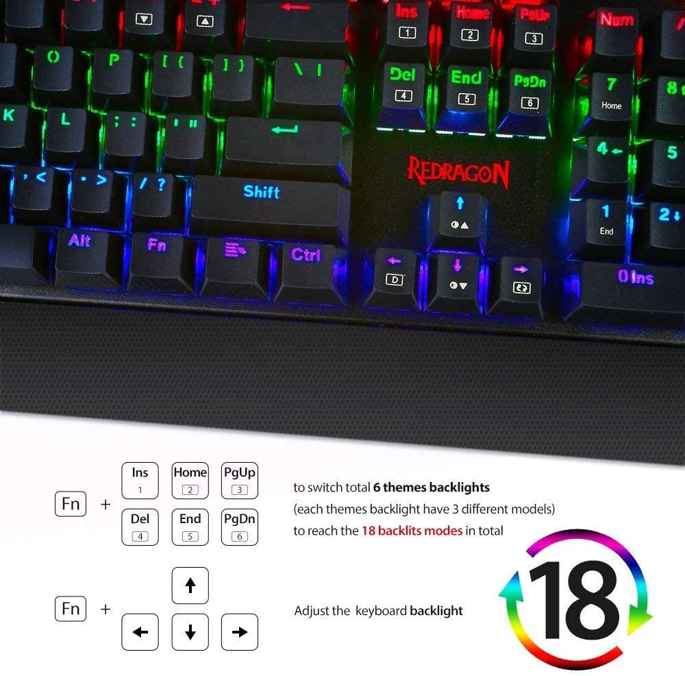 Redragon K557 RGB Mechanical Gaming Keyboard