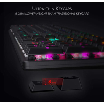 Redragon K589 Shrapnel RGB Low Profile Mechanical Gaming Keyboard