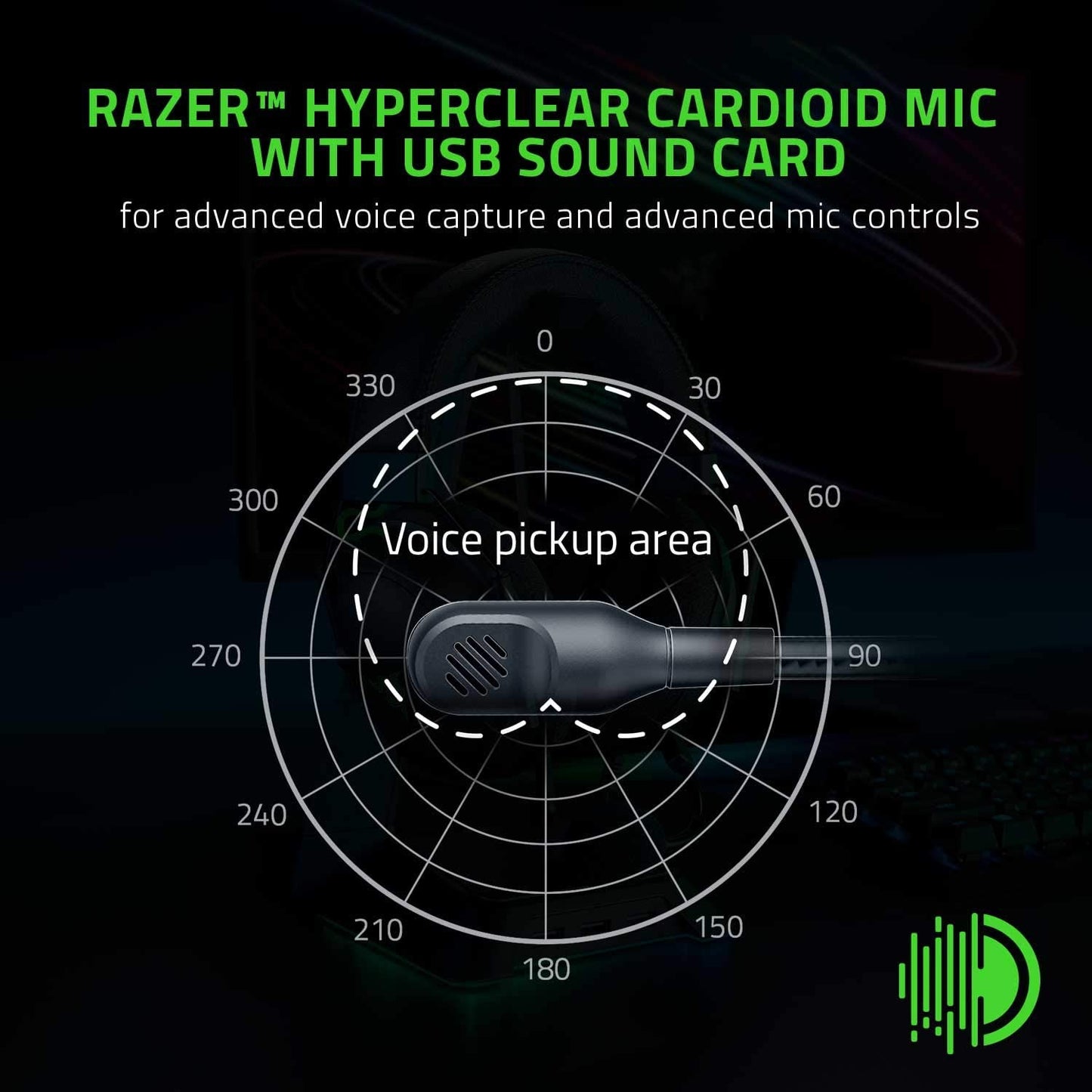 Razer BlackShark V2 Gaming Headset: THX 7.1 Spatial Surround Sound - GameStop Pakistan