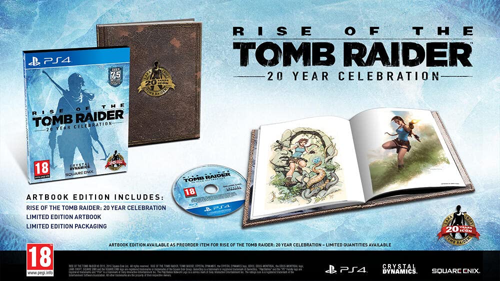 Rise of The Tomb Raider 20 Year Celebration PS4 - GameStop Pakistan