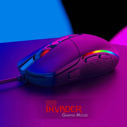 Redragon M719 Invader Wired Optical Gaming Mouse 10,000 DPI