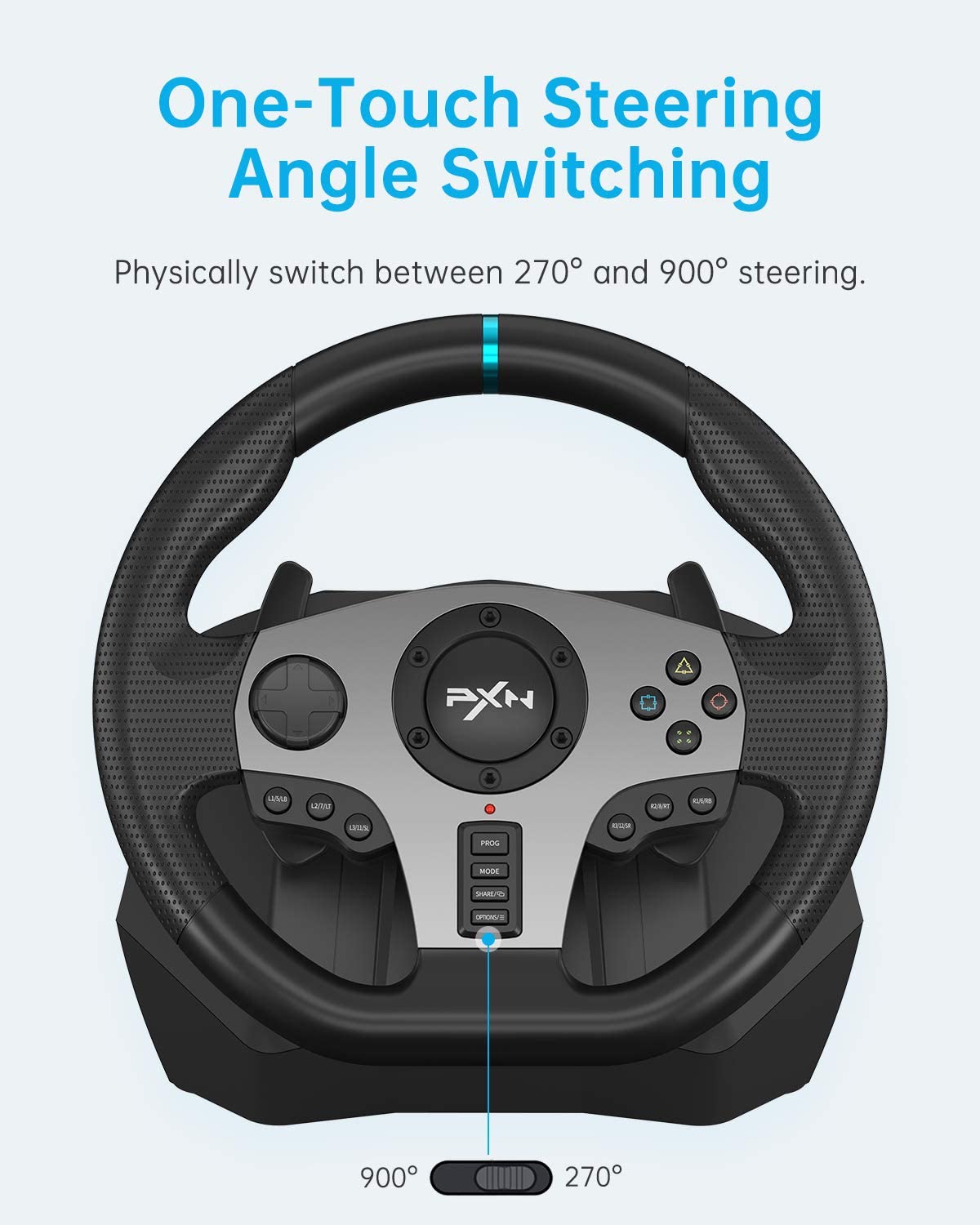 Shops Pxn V9 Gaming Racing Steering Wheel