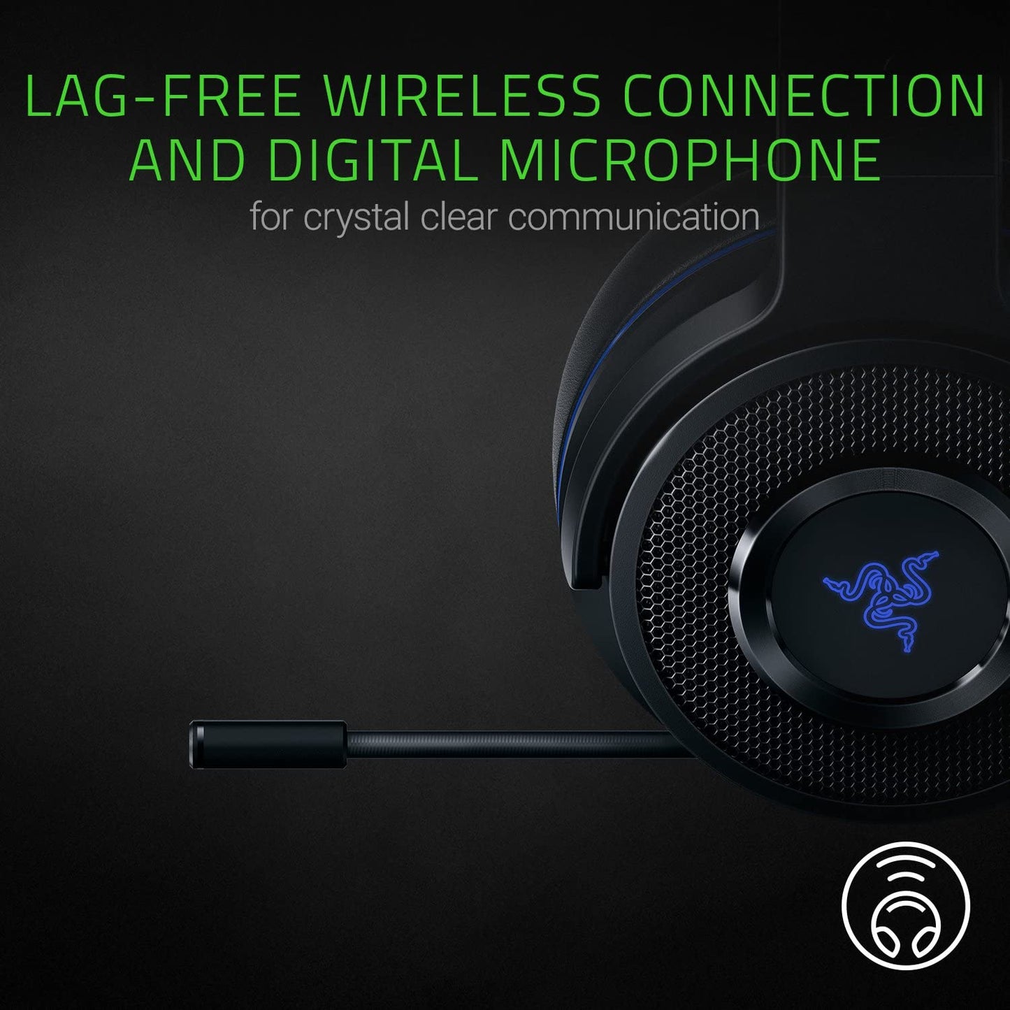 Razer Thresher 7.1 Ultimate for (PS5/PS4) Lag-Free Wireless Connection