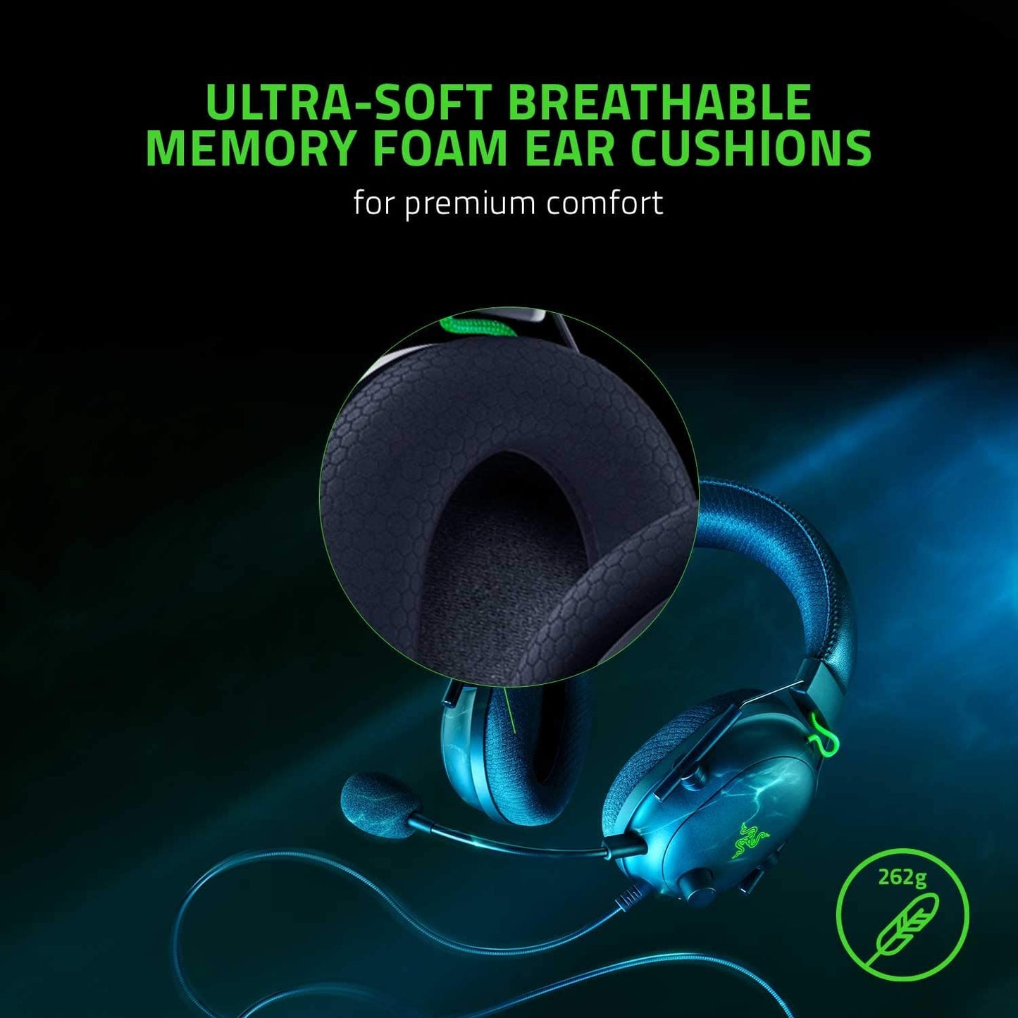 Razer BlackShark V2 Gaming Headset: THX 7.1 Spatial Surround Sound - GameStop Pakistan