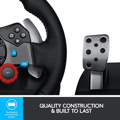 Logitech G29 Driving Force Racing Wheel - PS5 Edition
