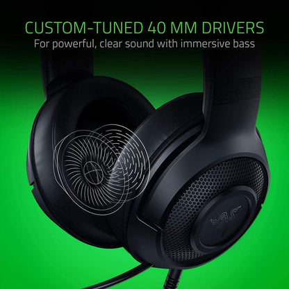 Razer Kraken X Multi-Platform Wired Gaming Headset [Black] - GameStop Pakistan