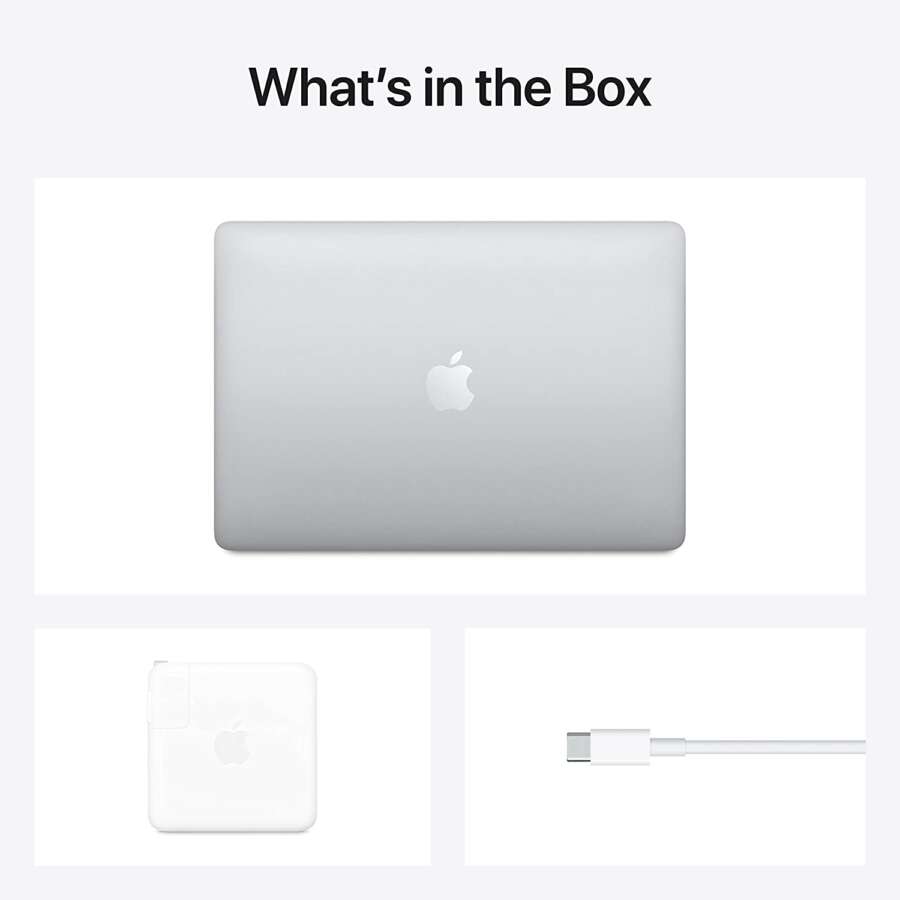 Apple MacBook Pro M1 Chip 13.3-inch, 256GB – Silver MYDA2