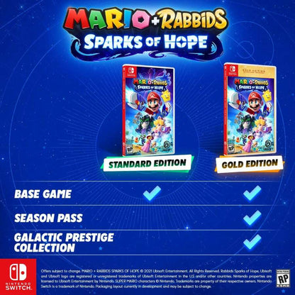 Mario + Rabbids Sparks of Hope Nintendo Switch - GameStop Pakistan