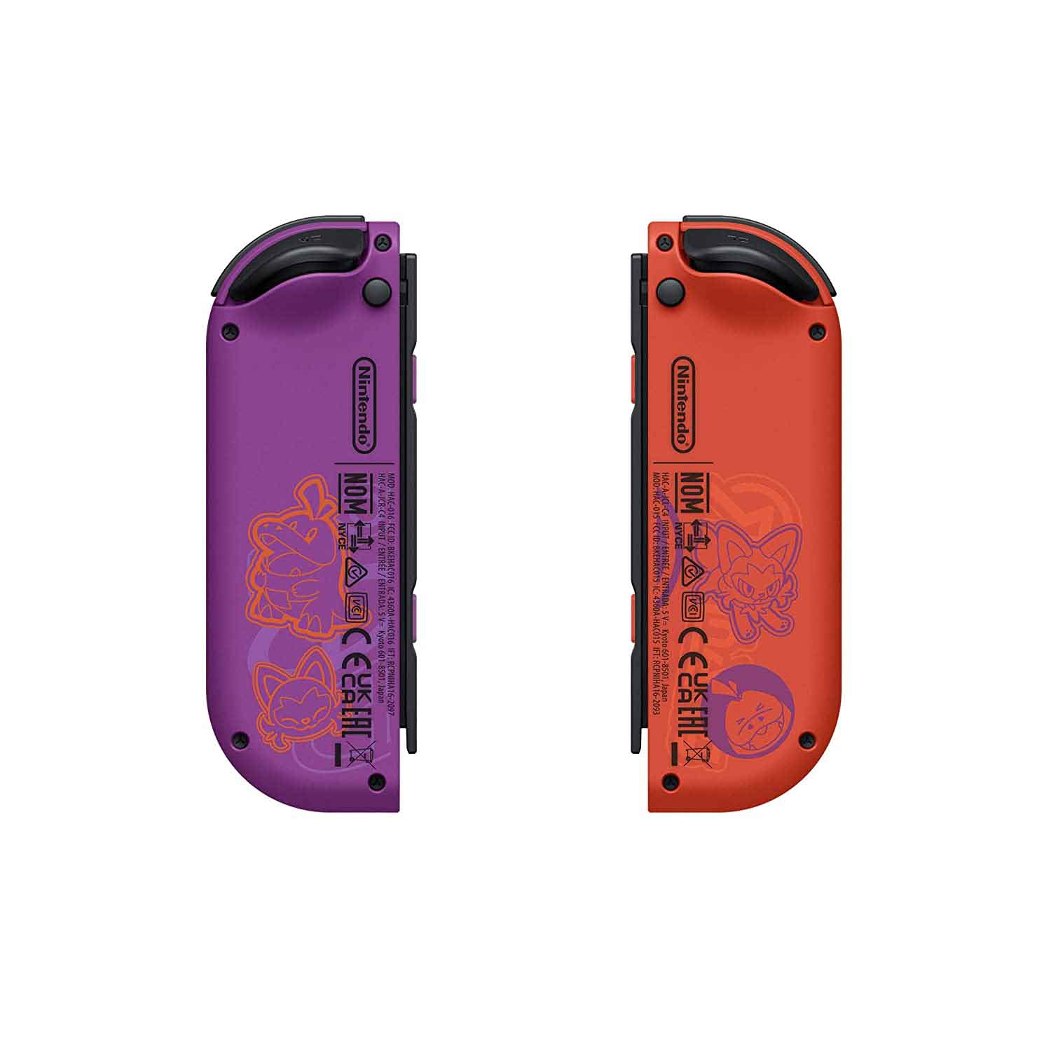 Pokémon Scarlet and store Violet Joycons for Nintendo Switch