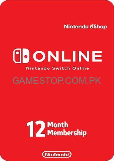 Nintendo Switch Online 12 Months Individual Membership USA