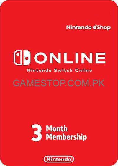 Nintendo Switch Online 3 Months Individual Membership USA