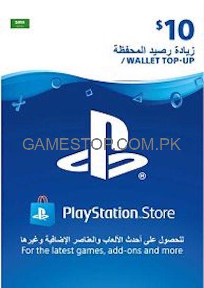 PSN Digital Code $10 USD Saudi Arabia (KSA PSN)