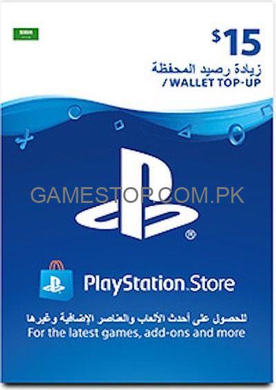 PSN Digital Code $15 USD Saudi Arabia (KSA PSN) - GameStop Pakistan