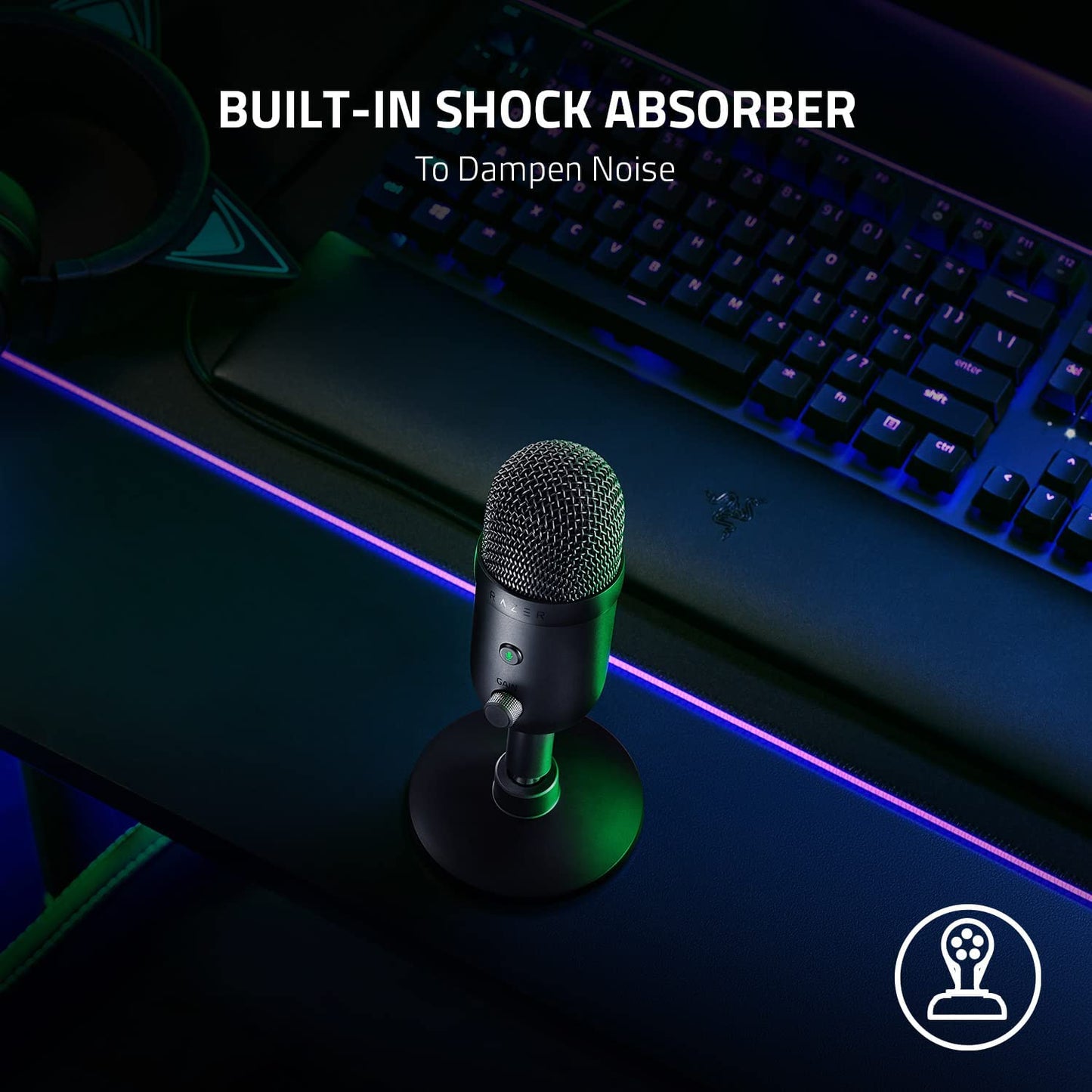 Razer Seiren V2 X USB Condenser Microphone for Streaming and Gaming