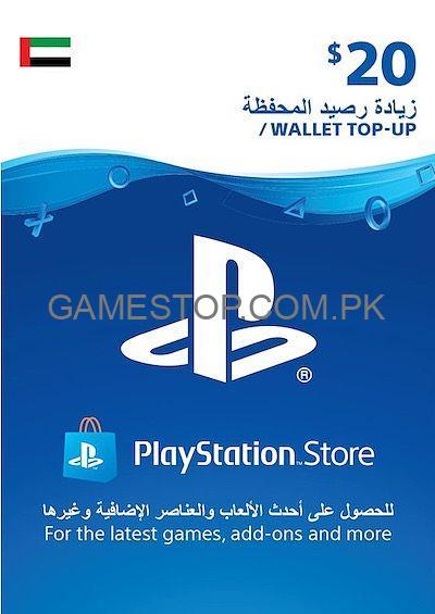 PlayStation PSN Digital Code $20 (UAE account)