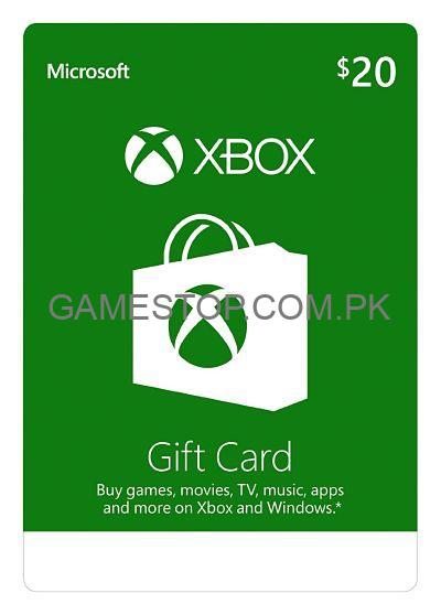 Xbox Live $20 Gift Card Digital Code (USA)