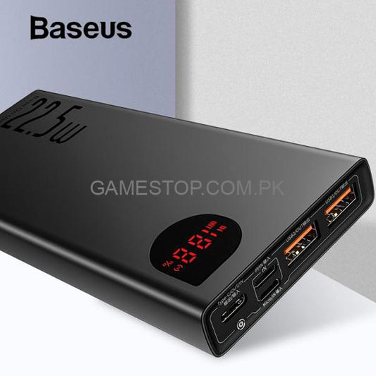 Baseus Adaman Metal Digital Display - Power Bank 20000mAh 22.5W Black