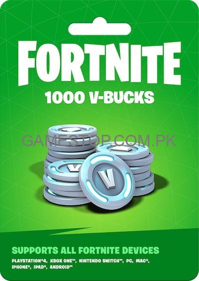 Fortnite 1000 V-Bucks Gift Card