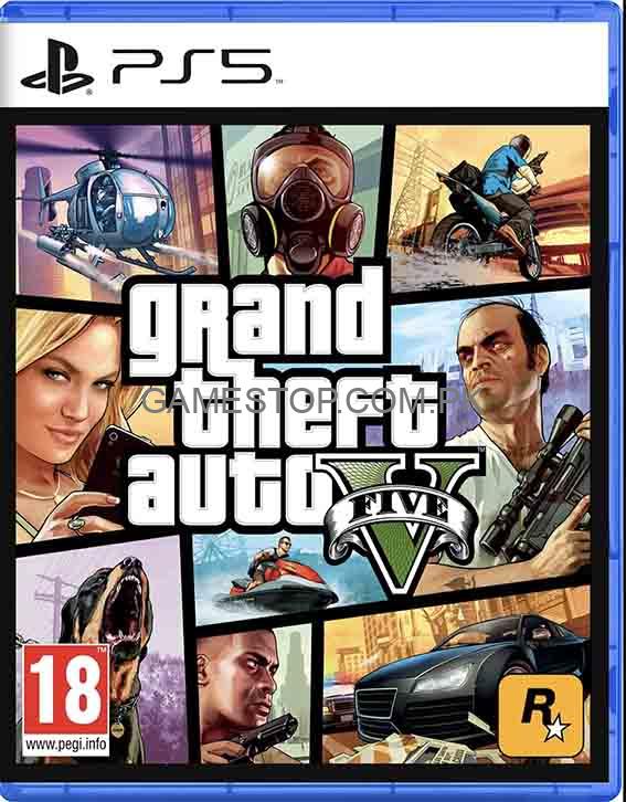Grand Theft Auto V PS5 - GameStop Pakistan