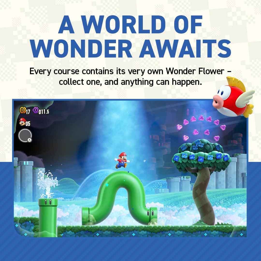 Super Mario Bros. Wonder Nintendo Switch - GameStop Pakistan