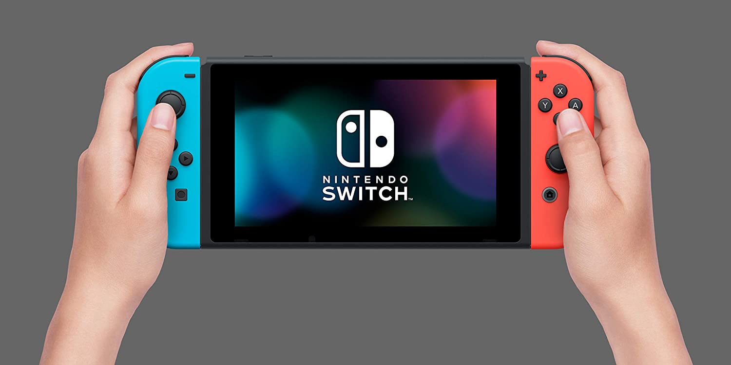 Nintendo Switch Extended Battery Version (Neon Blue and Neon Red) - GameStop Pakistan