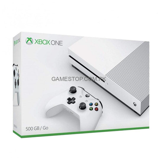 Microsoft Xbox One S Console 500GB White ( Refurbished ) - GameStop Pakistan